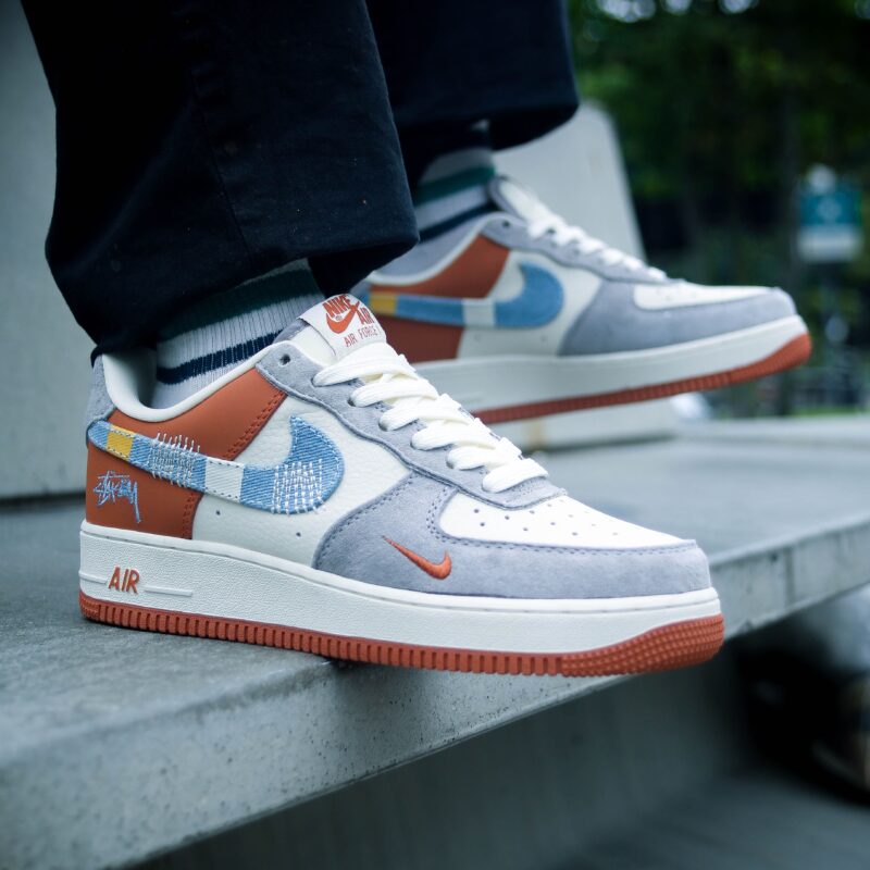 Nike Air Force One 1 Low x Stussy ´´Fossil´´
