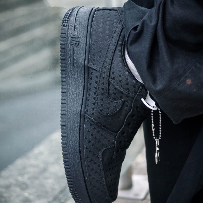 Nike Air Force One Low Valentine´s Day ´´´Total Black´´
